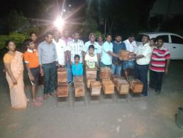 Supply of honey bee boxes under Revolving fund activity