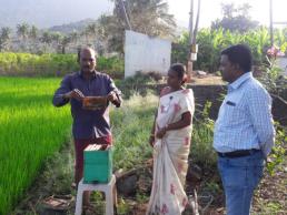 ASCI - Bee keeping - Beneficiary started Apiculture unit