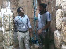 ASCI entreprenur mushroom  field visit