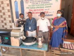 KVK,NKL distribution of coffee roaster under TSP