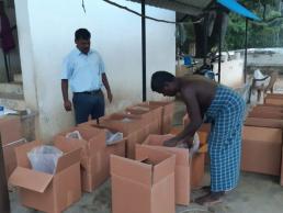 Fish seeds packing