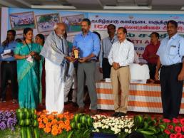 Honoring farmer at JSA programme